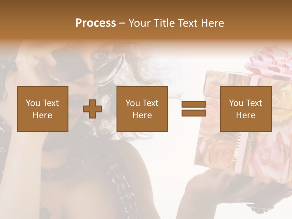 Decoration Box Attractive PowerPoint Template