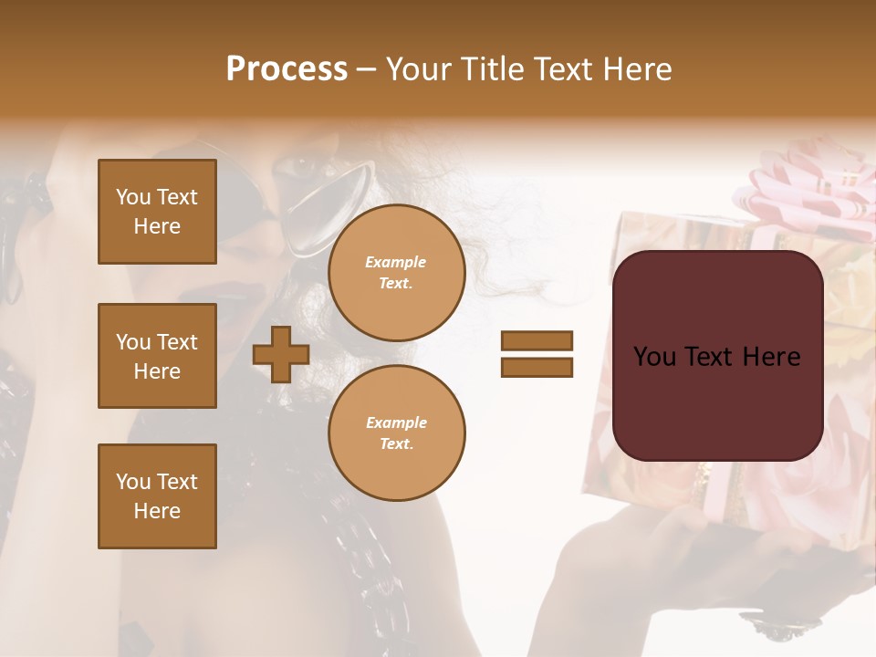 Decoration Box Attractive PowerPoint Template