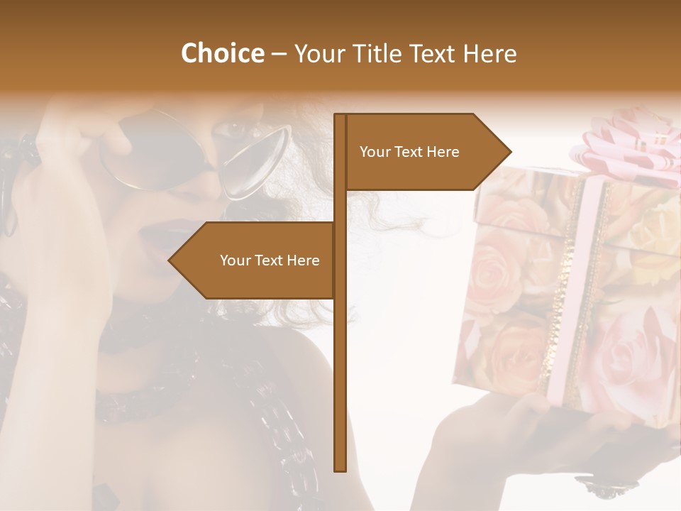 Decoration Box Attractive PowerPoint Template