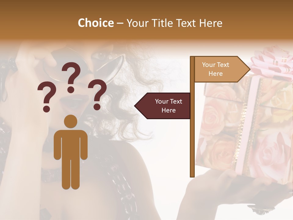 Decoration Box Attractive PowerPoint Template