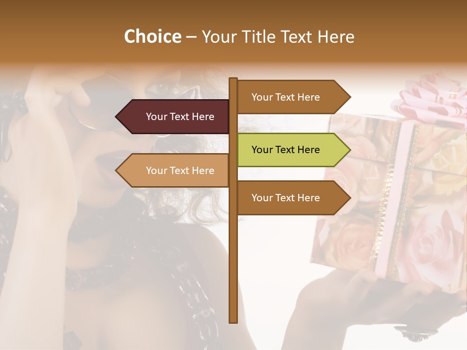 Decoration Box Attractive PowerPoint Template