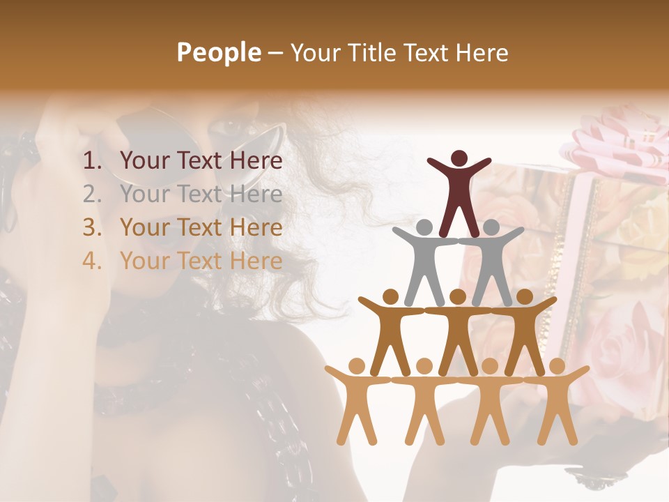 Decoration Box Attractive PowerPoint Template