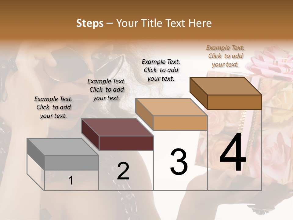 Decoration Box Attractive PowerPoint Template