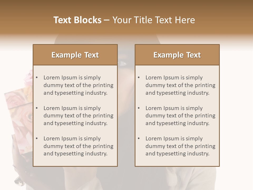 Hold Surprise Face PowerPoint Template