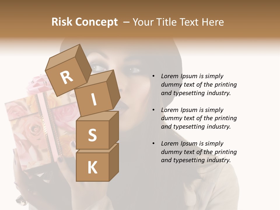 Hold Surprise Face PowerPoint Template