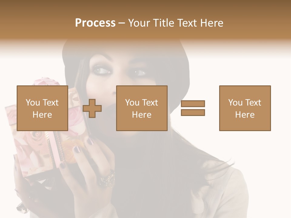 Hold Surprise Face PowerPoint Template