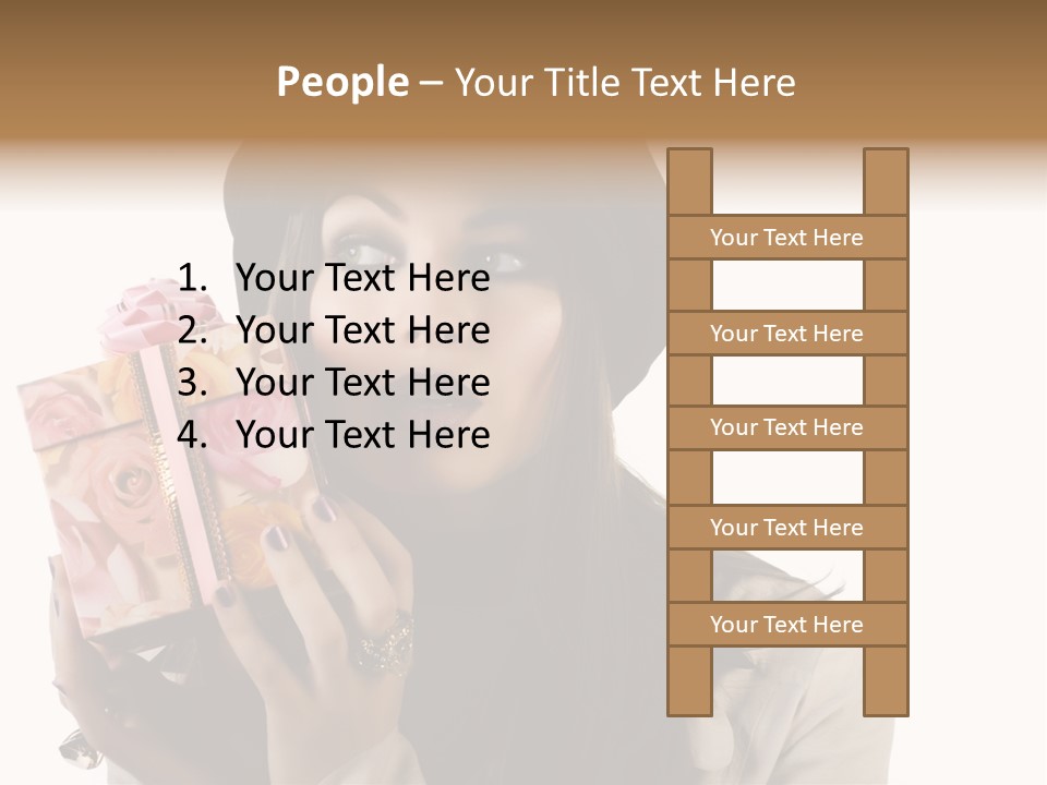 Hold Surprise Face PowerPoint Template