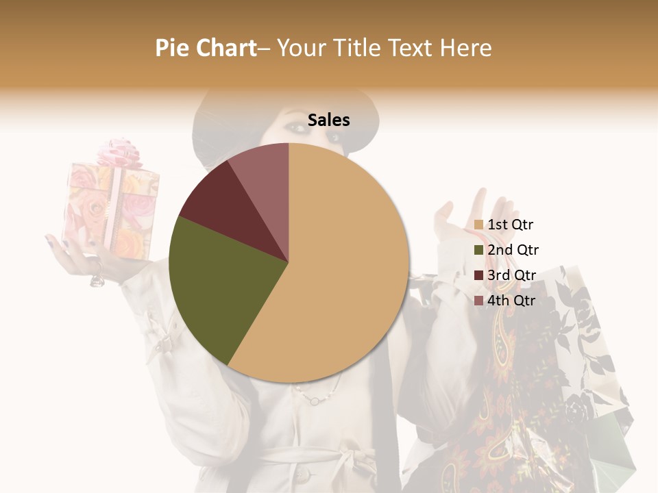 Lifestyle Girl Pretty PowerPoint Template