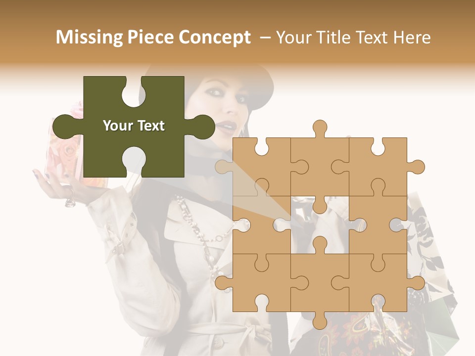 Lifestyle Girl Pretty PowerPoint Template