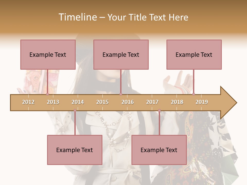 Lifestyle Girl Pretty PowerPoint Template