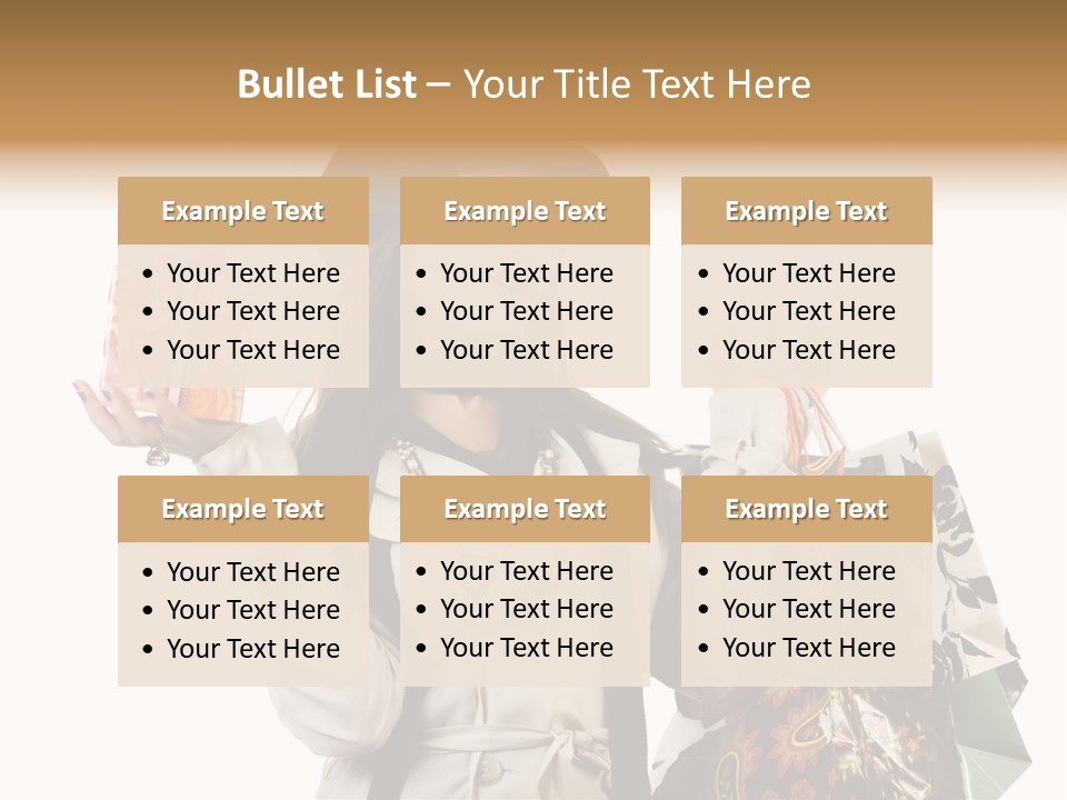 Lifestyle Girl Pretty PowerPoint Template
