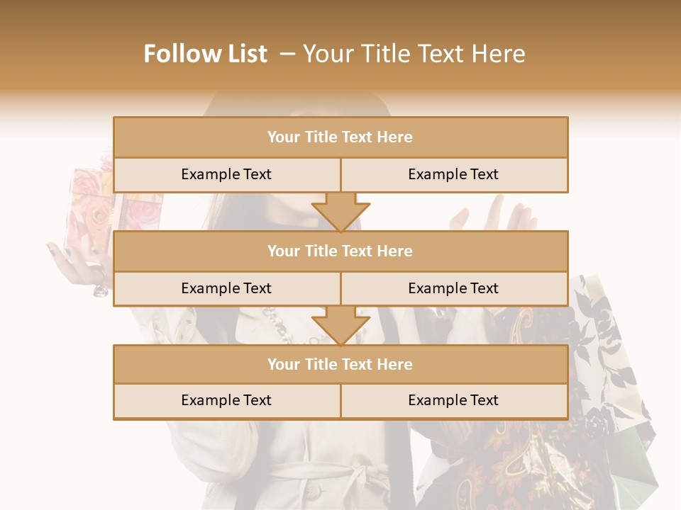 Lifestyle Girl Pretty PowerPoint Template