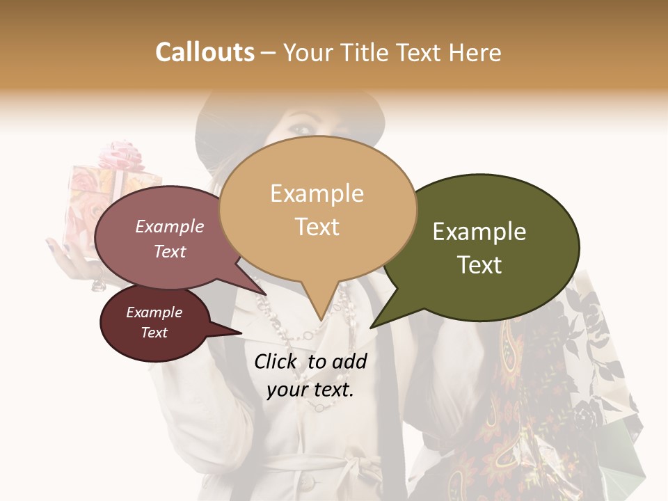Lifestyle Girl Pretty PowerPoint Template