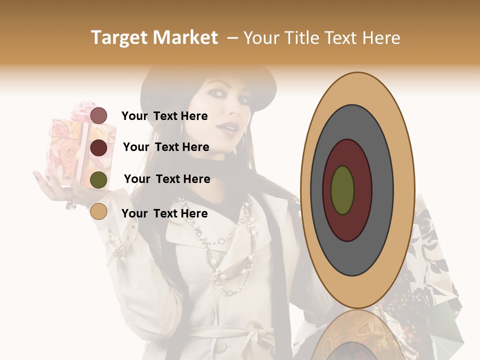 Lifestyle Girl Pretty PowerPoint Template
