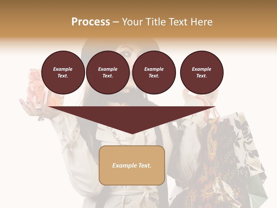 Lifestyle Girl Pretty PowerPoint Template