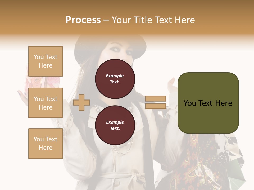 Lifestyle Girl Pretty PowerPoint Template