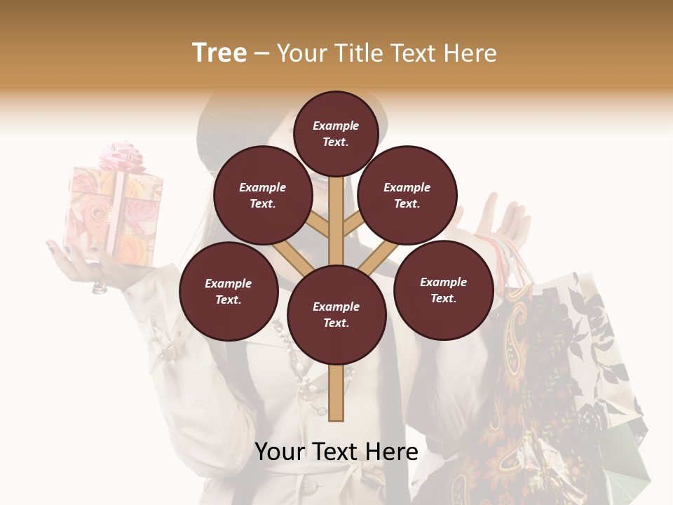 Lifestyle Girl Pretty PowerPoint Template