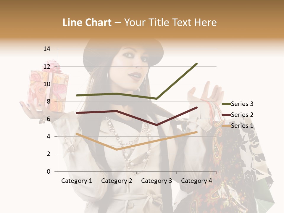 Lifestyle Girl Pretty PowerPoint Template