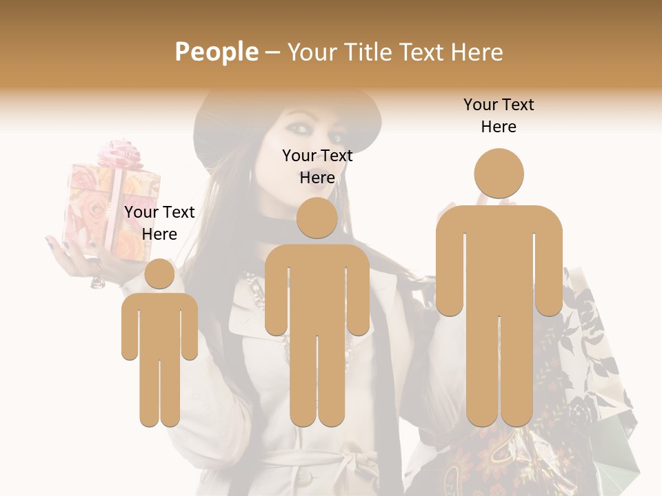 Lifestyle Girl Pretty PowerPoint Template
