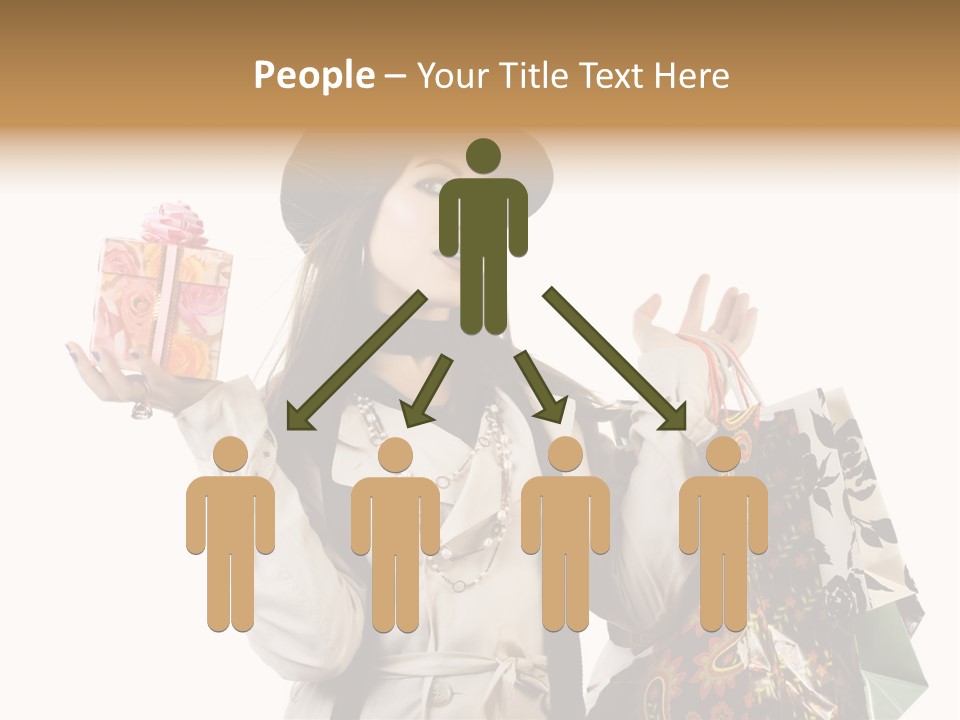 Lifestyle Girl Pretty PowerPoint Template