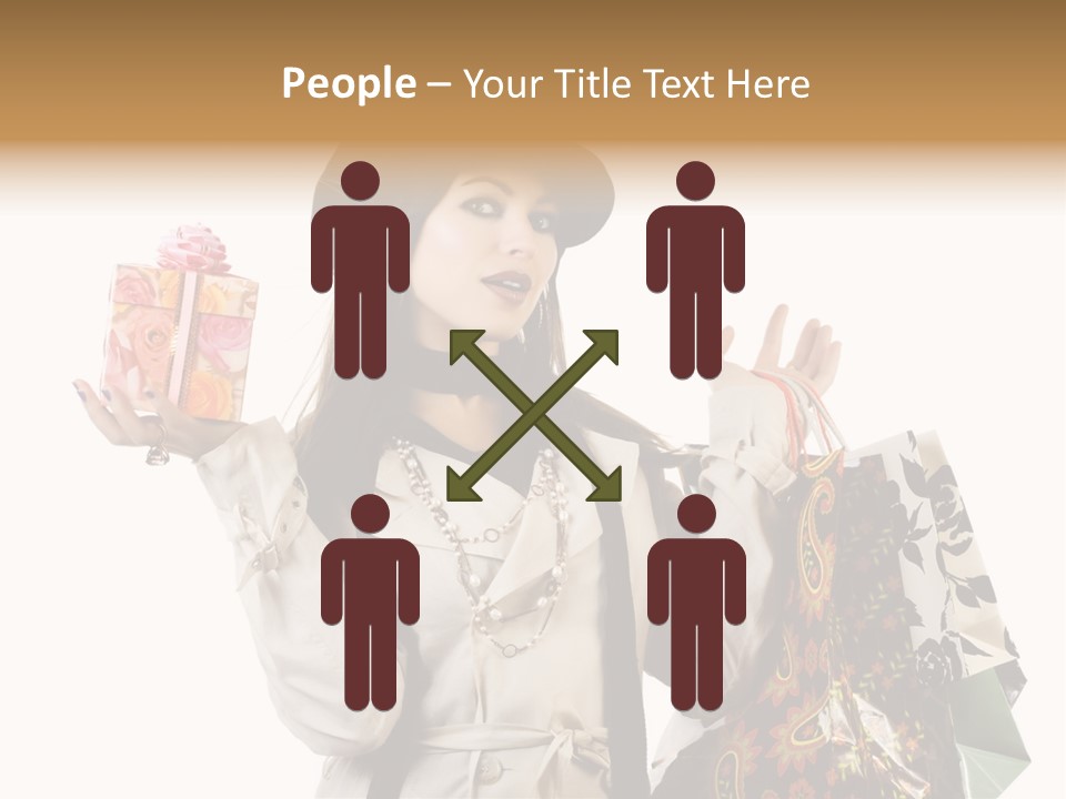 Lifestyle Girl Pretty PowerPoint Template