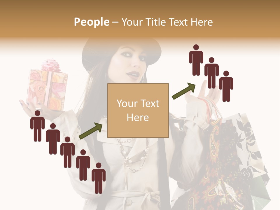 Lifestyle Girl Pretty PowerPoint Template