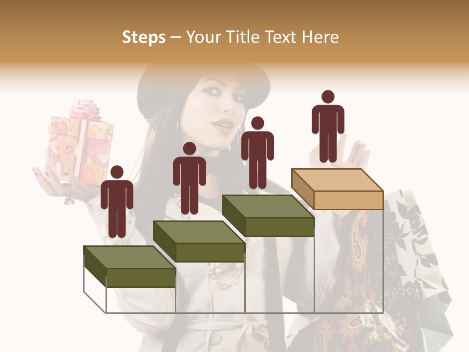 Lifestyle Girl Pretty PowerPoint Template