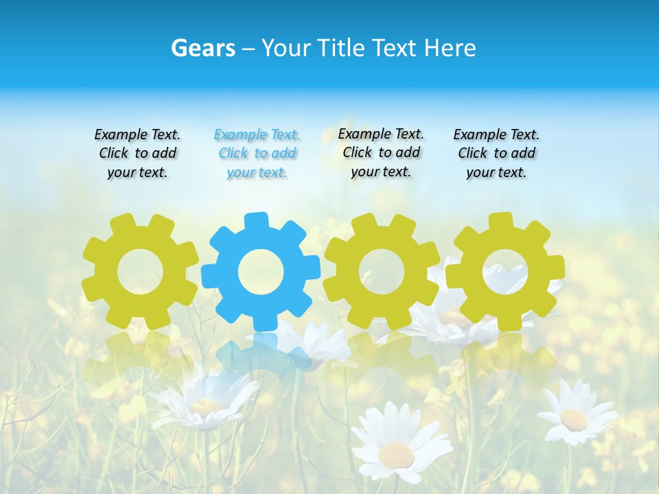 Land Cloud Horizon PowerPoint Template