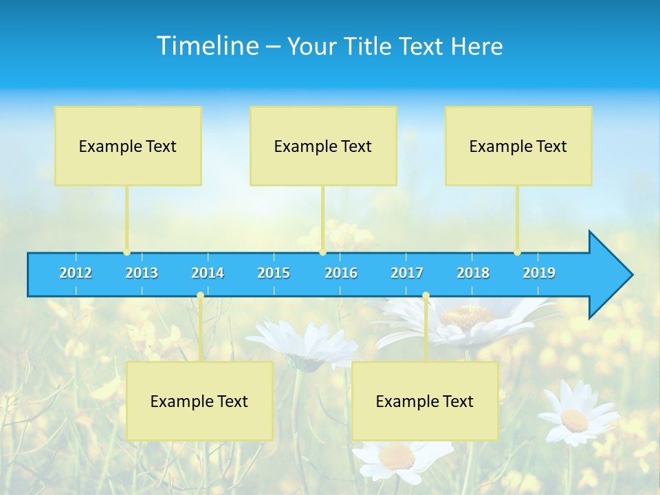 Land Cloud Horizon PowerPoint Template