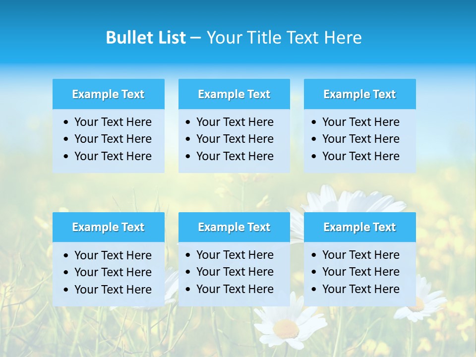 Land Cloud Horizon PowerPoint Template