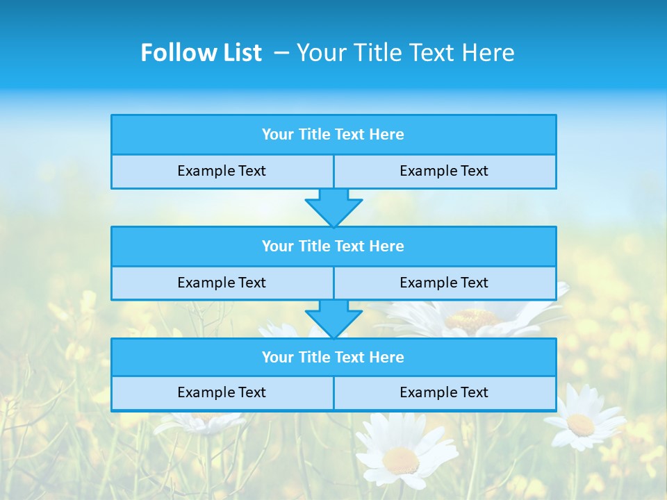 Land Cloud Horizon PowerPoint Template