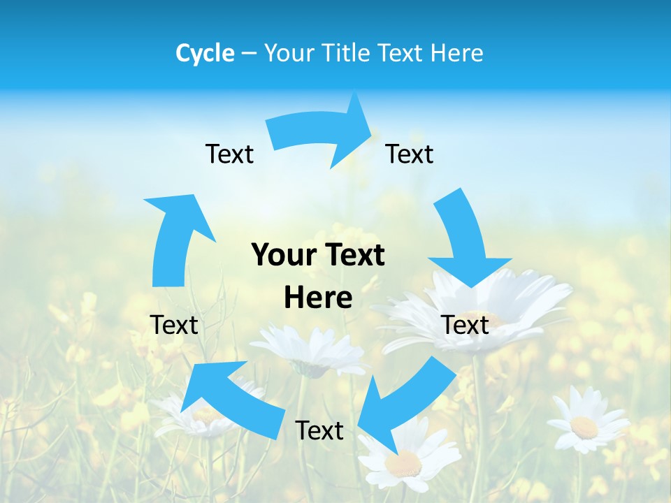Land Cloud Horizon PowerPoint Template