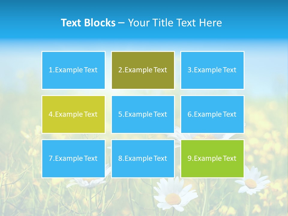 Land Cloud Horizon PowerPoint Template