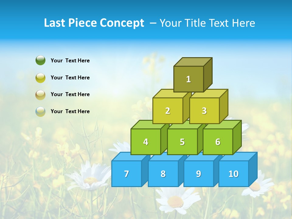 Land Cloud Horizon PowerPoint Template