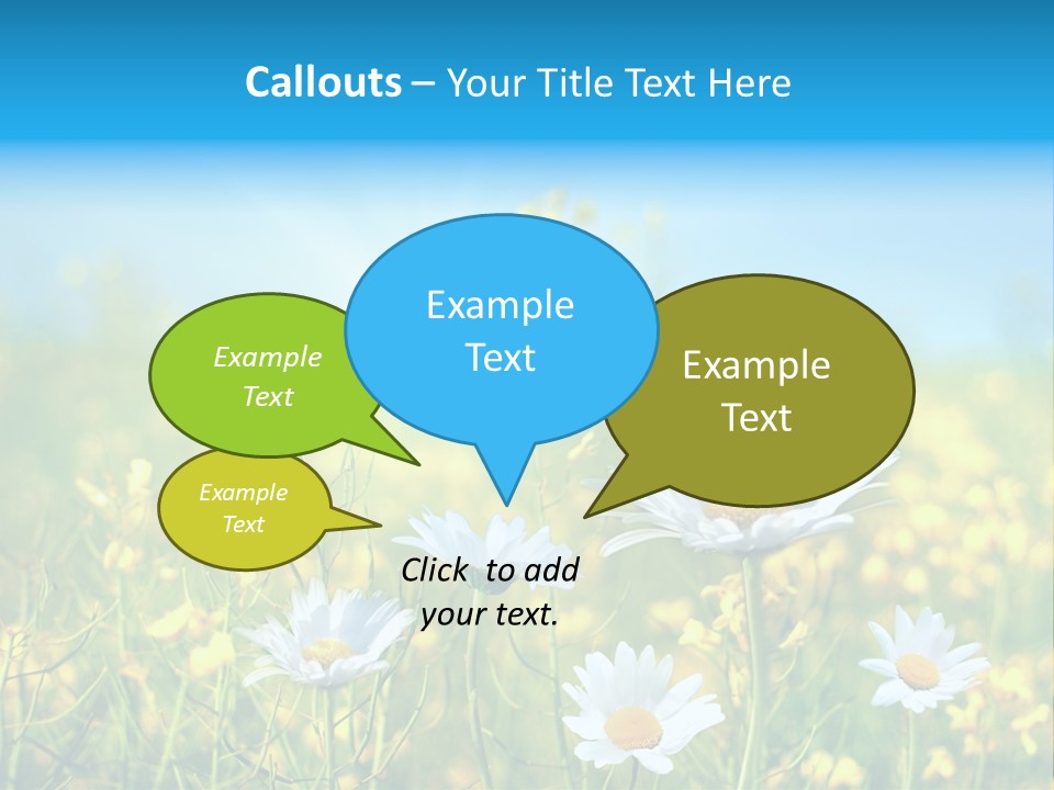Land Cloud Horizon PowerPoint Template