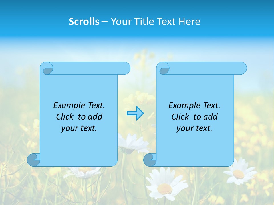 Land Cloud Horizon PowerPoint Template