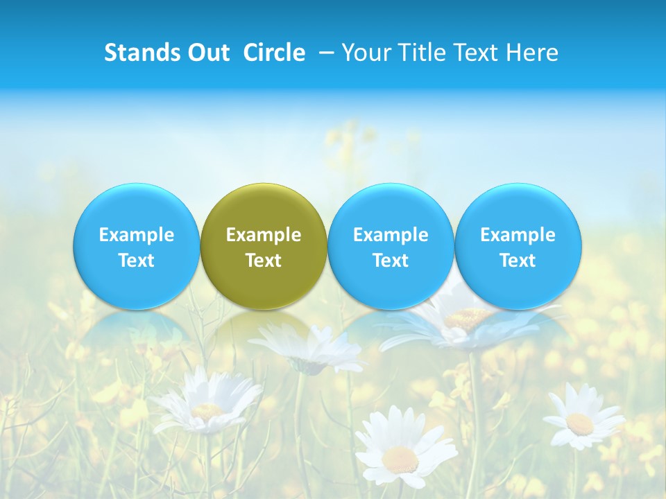 Land Cloud Horizon PowerPoint Template