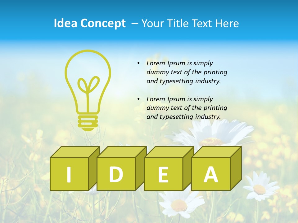 Land Cloud Horizon PowerPoint Template