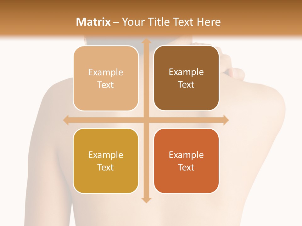 View Strength Figure PowerPoint Template