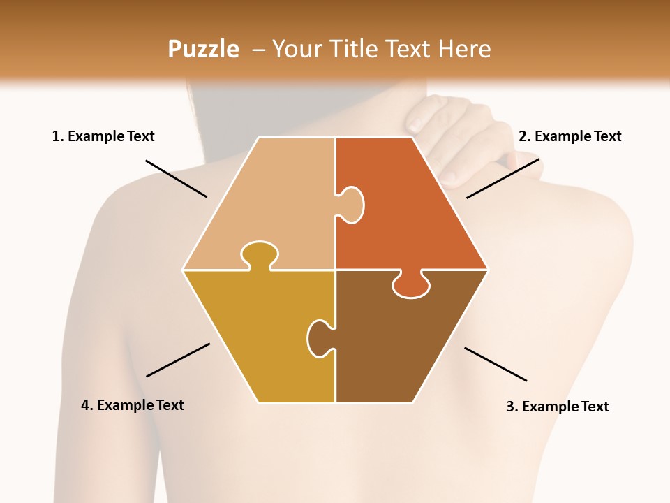 View Strength Figure PowerPoint Template
