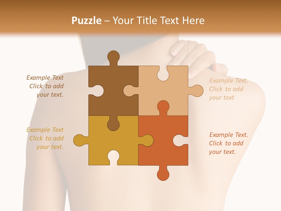 View Strength Figure PowerPoint Template