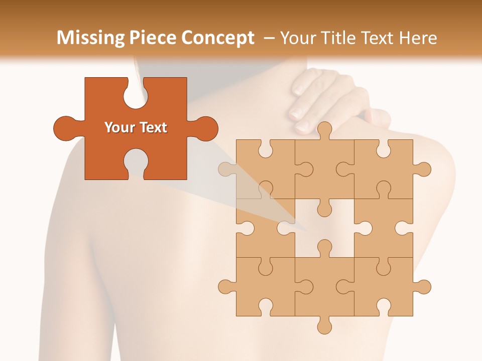 View Strength Figure PowerPoint Template