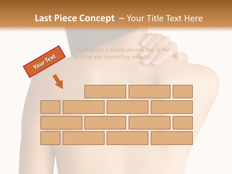 View Strength Figure PowerPoint Template