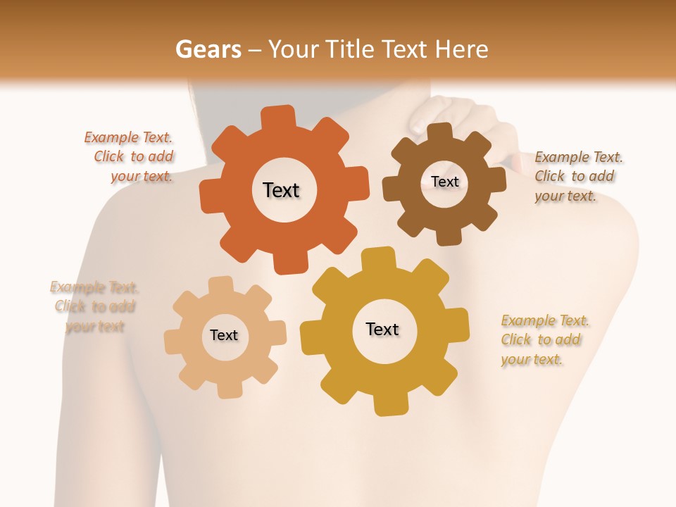 View Strength Figure PowerPoint Template