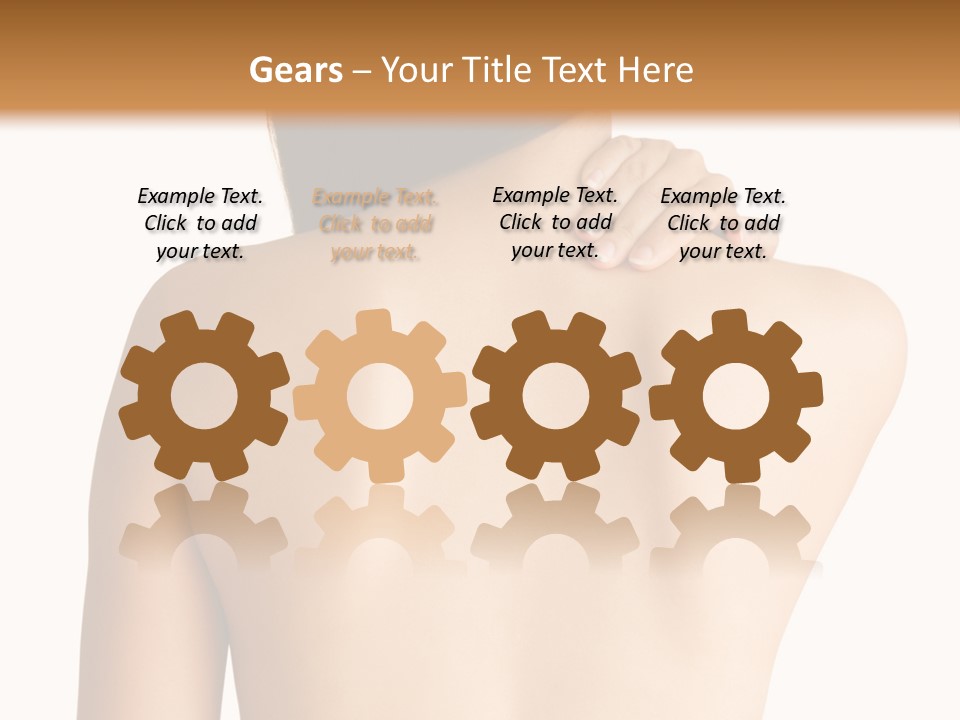 View Strength Figure PowerPoint Template