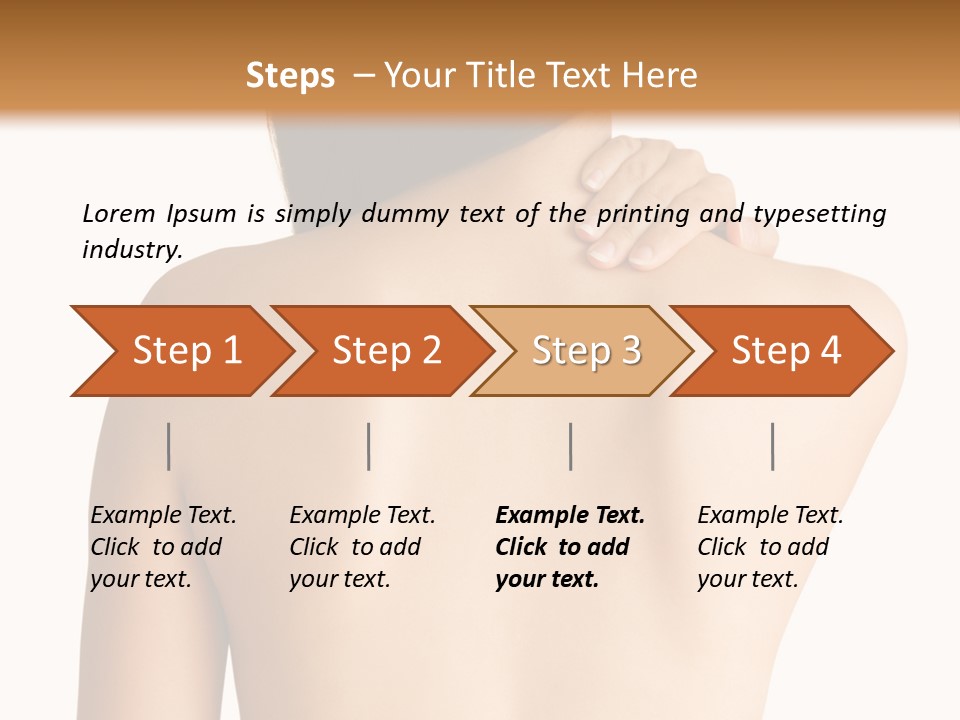 View Strength Figure PowerPoint Template