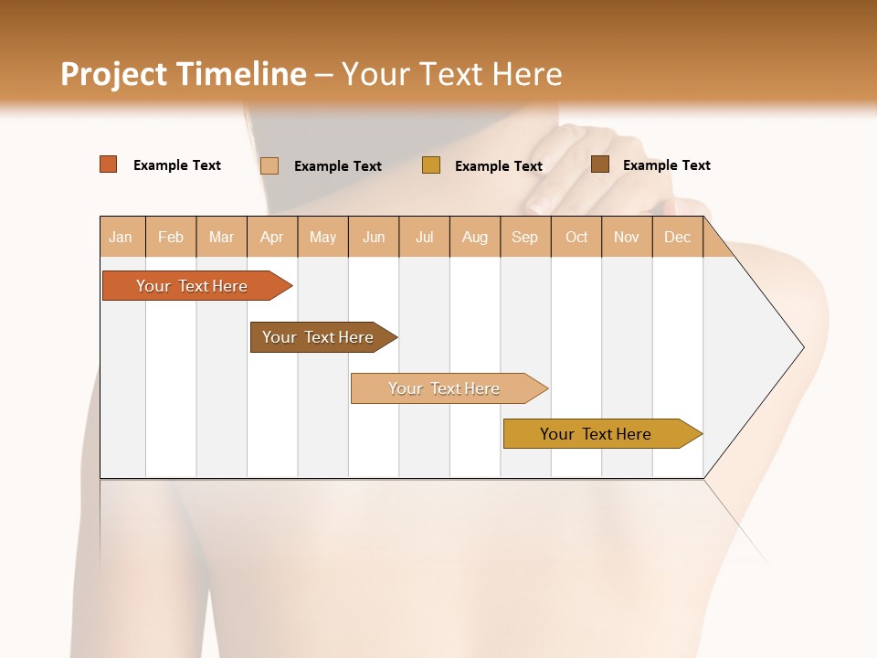 View Strength Figure PowerPoint Template