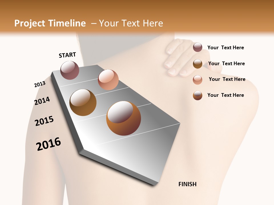 View Strength Figure PowerPoint Template