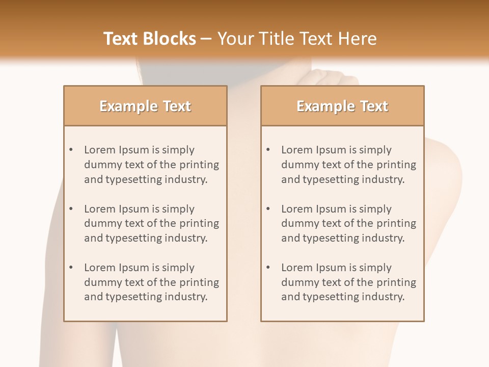 View Strength Figure PowerPoint Template