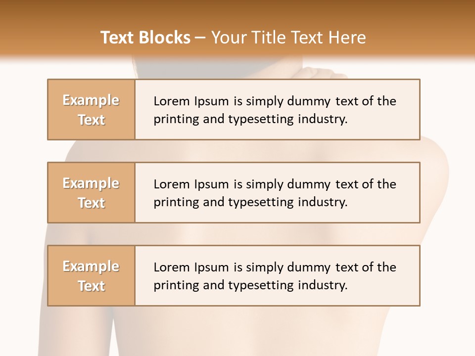 View Strength Figure PowerPoint Template